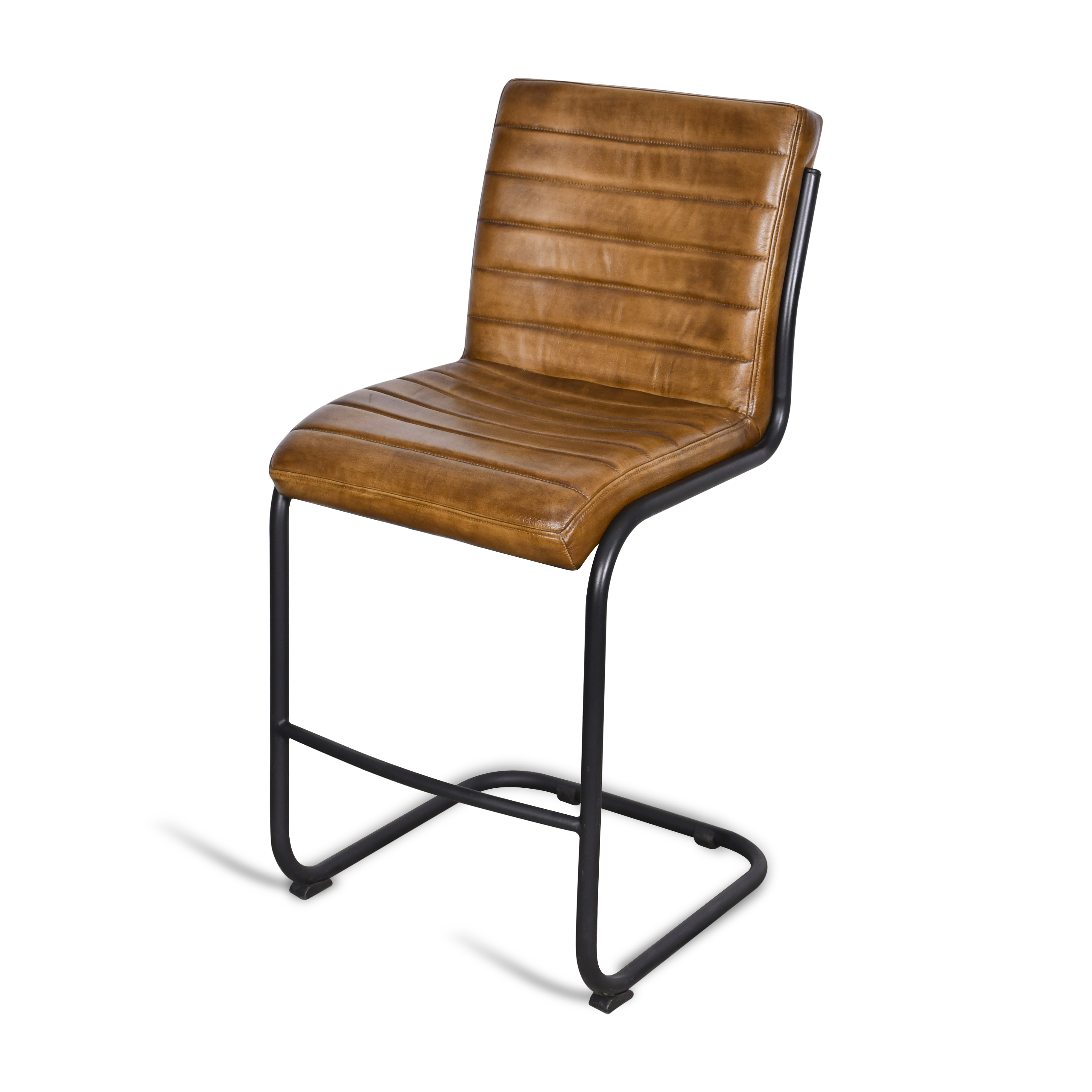 Genuine Leather Bar Stool