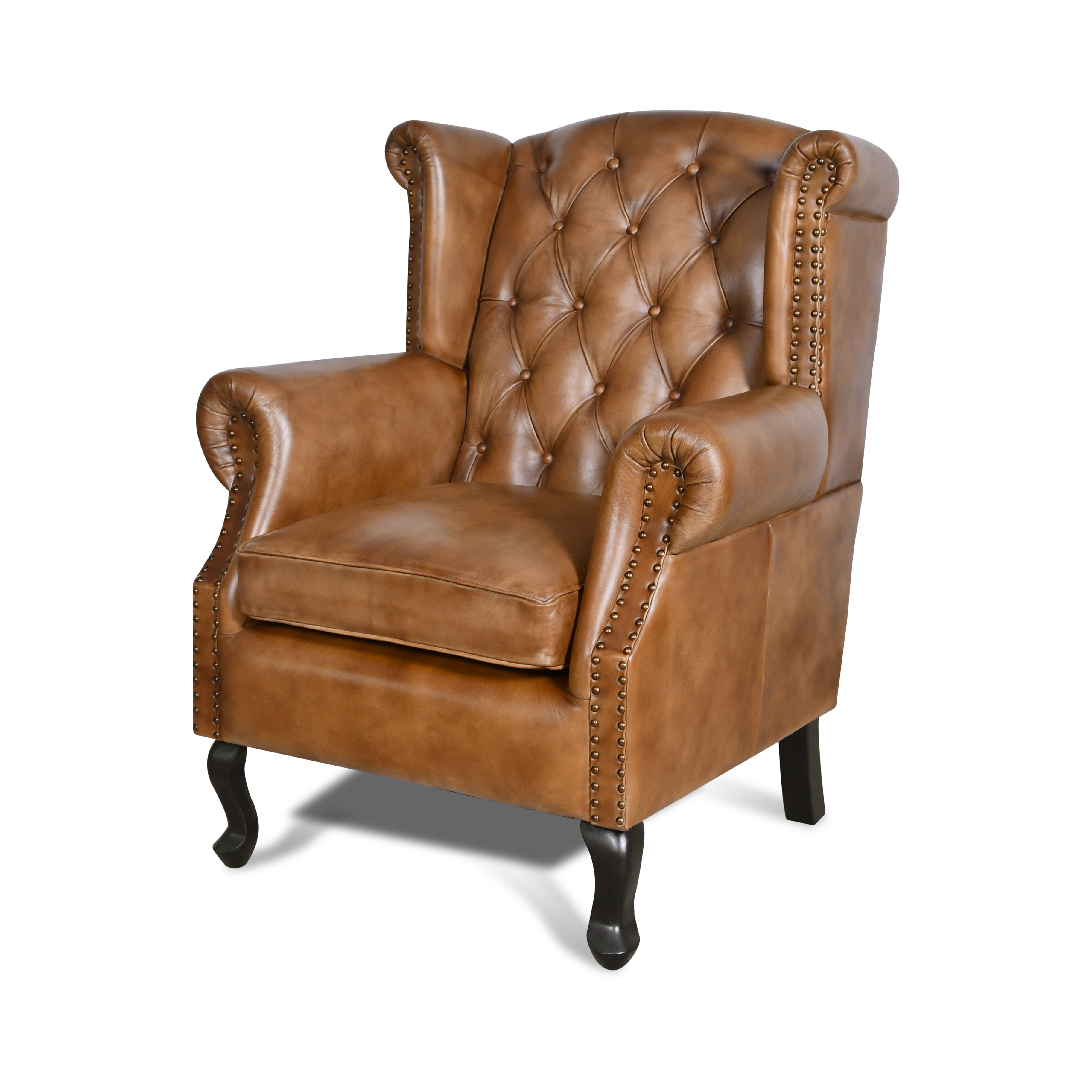 Genuine Leather Arm Chair