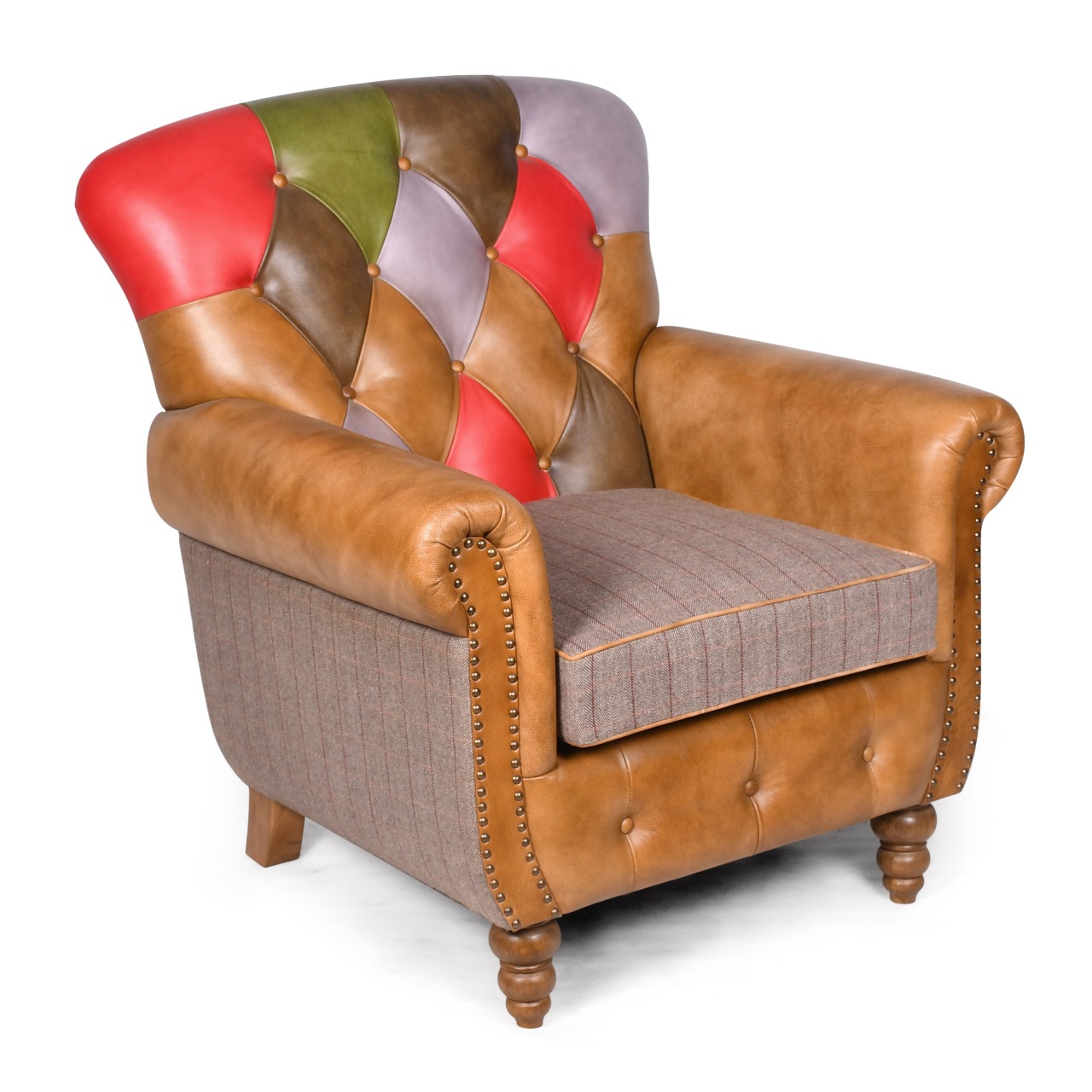 Genuine Leather Armchair